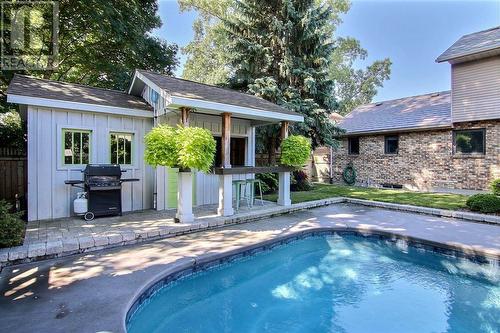 1260 Daley Avenue, Sarnia, ON - Outdoor With In Ground Pool