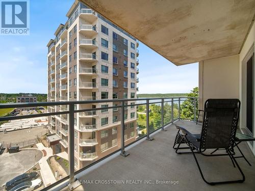 702 - 58 Lakeside Terrace, Barrie, ON - Outdoor With Balcony With View With Exterior