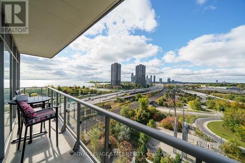 1203 - 105 The Queensway, Toronto, ON - Outdoor With Balcony With View With Exterior