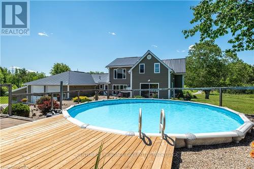 1758 Forty Foot Road, Central Frontenac (Frontenac Centre), ON - Outdoor With Above Ground Pool With Backyard With Exterior