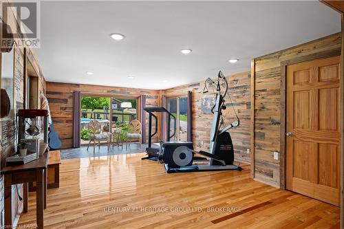 1758 Forty Foot Road, Central Frontenac (Frontenac Centre), ON - Indoor Photo Showing Gym Room