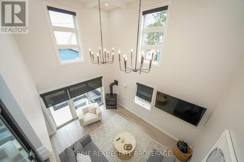 12 Warwick Avenue, Lambton Shores (Grand Bend), ON - Indoor Photo Showing Other Room With Fireplace