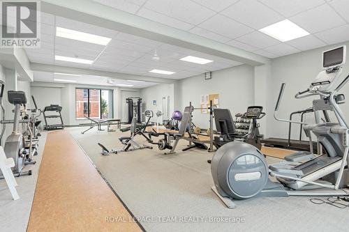 606 - 50 Emmerson Avenue, Ottawa, ON - Indoor Photo Showing Gym Room