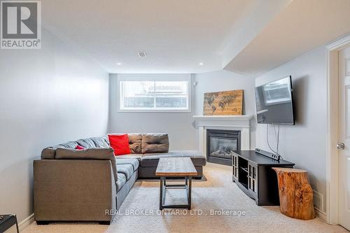 429 Sparkman Avenue, Ottawa, ON - Indoor Photo Showing Living Room With Fireplace