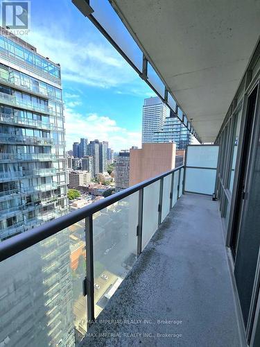 3001 - 38 Grenville Street, Toronto, ON - Outdoor With Balcony With View With Exterior