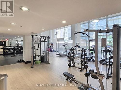 1406 - 438 King Street W, Toronto, ON - Indoor Photo Showing Gym Room