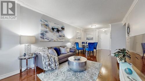 1412 - 44 Falby Court, Ajax, ON - Indoor Photo Showing Living Room