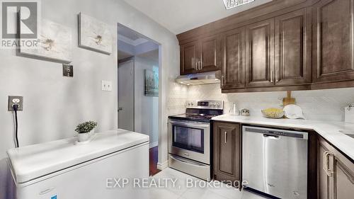 1412 - 44 Falby Court, Ajax, ON - Indoor Photo Showing Kitchen With Stainless Steel Kitchen