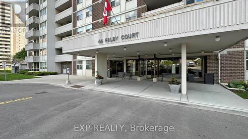 1412 - 44 Falby Court, Ajax, ON - Outdoor With Balcony With Facade