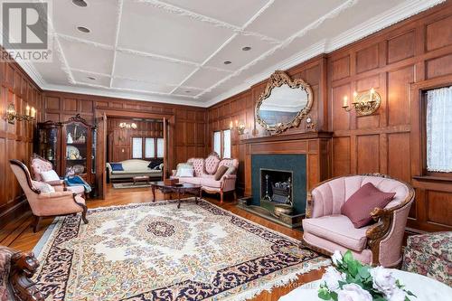 60 Indian Grove, Toronto, ON - Indoor Photo Showing Living Room With Fireplace