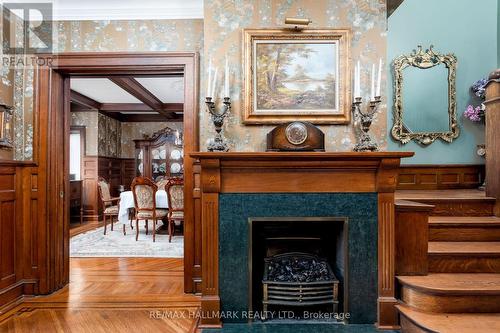 60 Indian Grove, Toronto, ON - Indoor Photo Showing Other Room With Fireplace