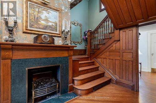 60 Indian Grove, Toronto, ON - Indoor Photo Showing Other Room With Fireplace