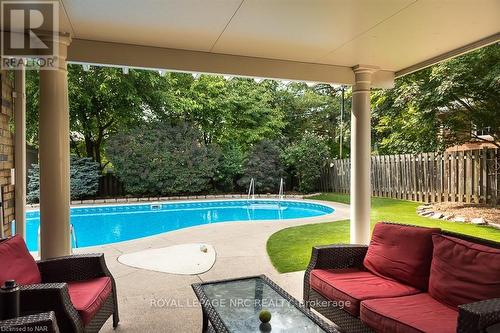 46 Millbridge Cres Crescent, Pelham (662 - Fonthill), ON - Outdoor With In Ground Pool With Deck Patio Veranda