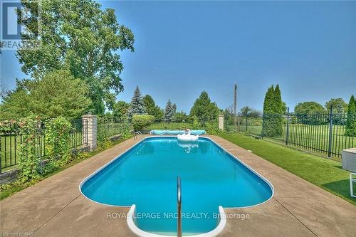 1750 York Road, Niagara-On-The-Lake (106 - Queenston), ON - Outdoor With In Ground Pool With Backyard