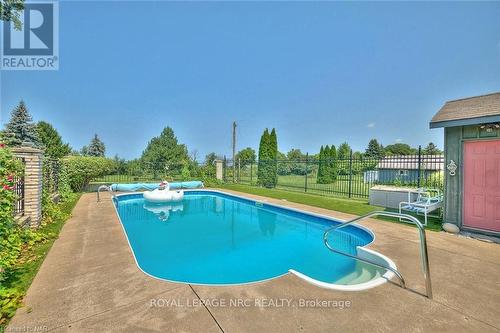 1750 York Road, Niagara-On-The-Lake (106 - Queenston), ON - Outdoor With In Ground Pool With Backyard