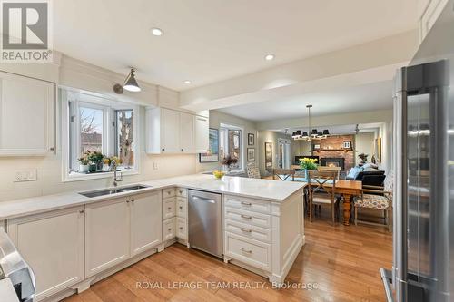 5 Erinlea Court, Ottawa, ON - Indoor Photo Showing Kitchen With Double Sink