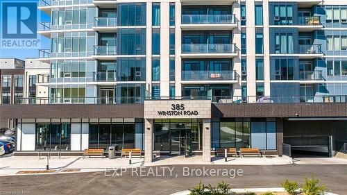 1802 - 385 Winston Road, Grimsby (540 - Grimsby Beach), ON - Outdoor With Balcony