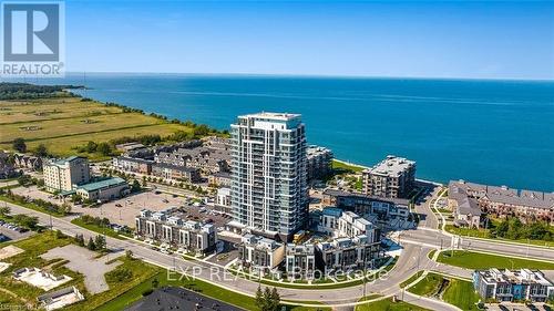 1802 - 385 Winston Road, Grimsby (540 - Grimsby Beach), ON - Outdoor With Body Of Water With View