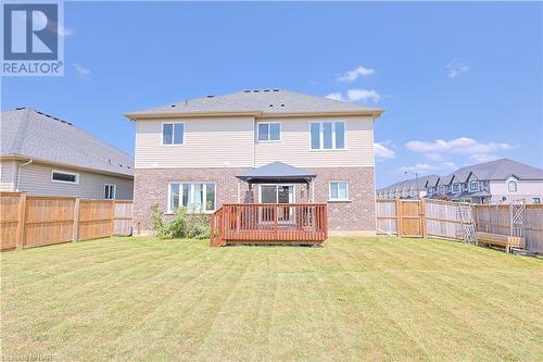 13 Cinnamon Street, Thorold (560 - Rolling Meadows), ON - Outdoor With Deck Patio Veranda With Exterior