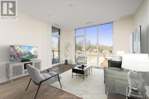 303 - 42 Mill Street, Halton Hills, ON - Indoor Photo Showing Living Room