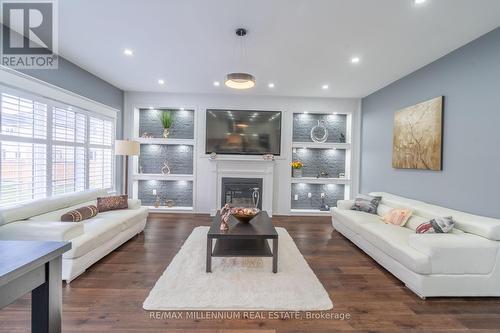 732 Gilmour Crescent, Shelburne, ON - Indoor Photo Showing Living Room With Fireplace