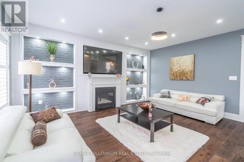 732 Gilmour Crescent, Shelburne, ON - Indoor Photo Showing Living Room With Fireplace