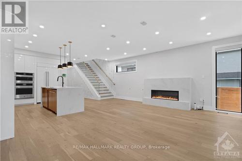 A - 185 Carleton Avenue, Ottawa, ON - Indoor With Fireplace