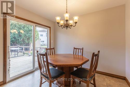 15 Audrey Street, St. Catharines (446 - Fairview), ON - Indoor Photo Showing Dining Room