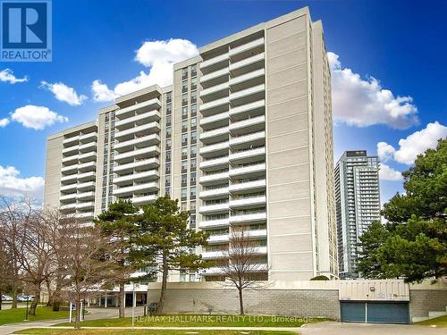 903 - 10 Parkway Forest Drive, Toronto, ON - Outdoor With Balcony With Facade