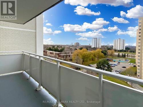 903 - 10 Parkway Forest Drive, Toronto, ON - Outdoor With Balcony With View