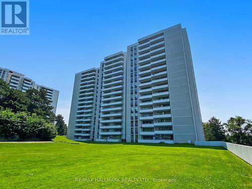 903 - 10 Parkway Forest Drive, Toronto, ON - Outdoor With Balcony With Facade