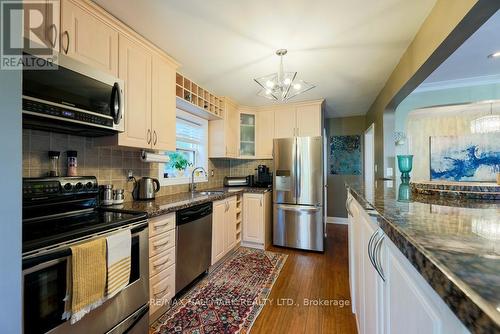 5 East Haven Drive, Toronto, ON - Indoor Photo Showing Kitchen With Stainless Steel Kitchen