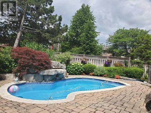 91 Brookshire Circle, Markham, ON - Outdoor With In Ground Pool With Backyard