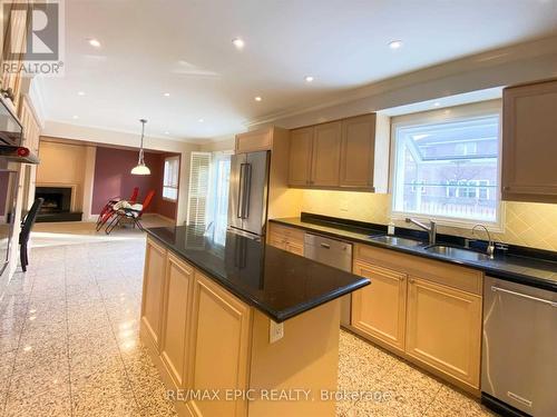 91 Brookshire Circle, Markham, ON - Indoor Photo Showing Kitchen With Double Sink