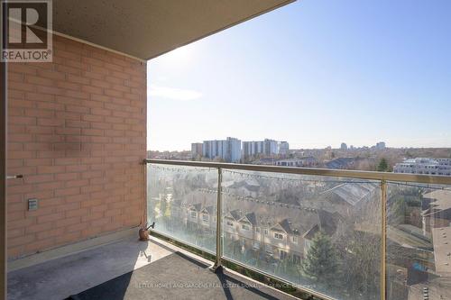 802 - 1150 Parkwest Place, Mississauga, ON - Outdoor With Balcony With Exterior