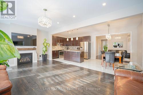 15 Manzanita Crescent, Brampton, ON - Indoor With Fireplace