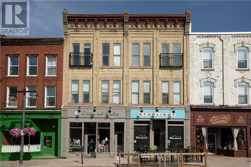 204 - 66 Wellington Street, Stratford, ON -  With Facade