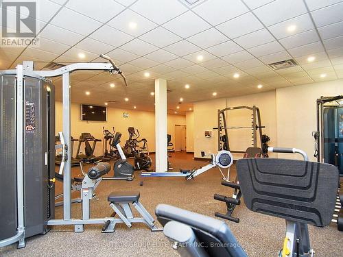 1605 - 820 Burnhamthorpe Road, Toronto, ON - Indoor Photo Showing Gym Room