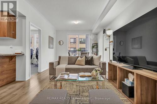 2 - 18 Humberwood Boulevard, Toronto, ON - Indoor Photo Showing Living Room