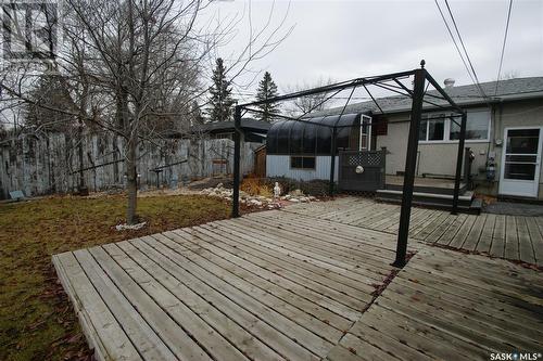 4 Young Crescent, Saskatoon, SK - Outdoor With Deck Patio Veranda