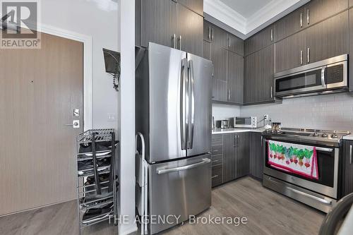 609 - 1105 Leger Way, Milton, ON - Indoor Photo Showing Kitchen With Stainless Steel Kitchen