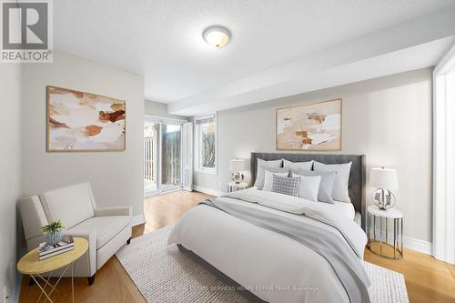 101 - 12 Brian Peck Crescent, Toronto, ON - Indoor Photo Showing Bedroom