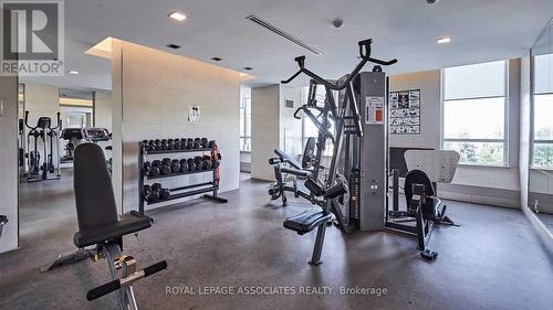 1012 - 1235 Bayly Street, Pickering, ON - Indoor Photo Showing Gym Room