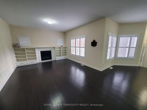 3 Sam Priestley Ave, Markham, ON - Indoor Photo Showing Living Room With Fireplace