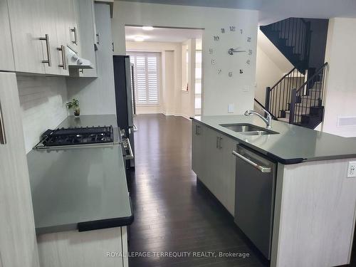 3 Sam Priestley Ave, Markham, ON - Indoor Photo Showing Kitchen With Double Sink