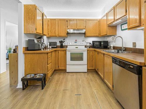 Cuisine - 101-3470 Rue Durocher, Montréal (Le Plateau-Mont-Royal), QC - Indoor Photo Showing Kitchen With Double Sink