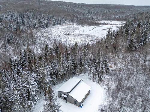 Photo aÃ©rienne - 160 Ch. Desjardins, Saint-Michel-Des-Saints, QC - Outdoor With View