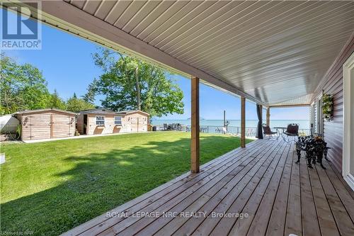 8 Hoover Point Lane, Haldimand County, ON - Outdoor With Deck Patio Veranda With Exterior