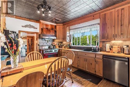 2225 North Shore Drive, Haldimand County, ON - Indoor Photo Showing Kitchen With Double Sink