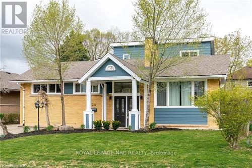 24 Riverview Boulevard, St. Catharines (461 - Glendale/Glenridge), ON - Outdoor With Facade